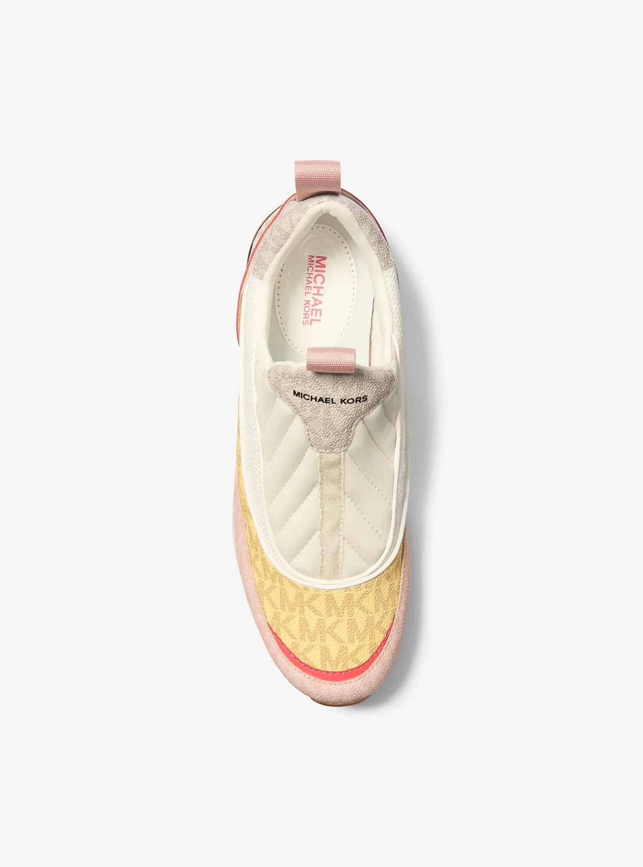 Allie Stride Color-Block Signature Logo Trainer
