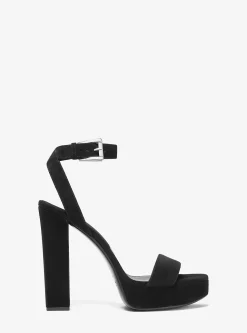 Anabelle Suede Platform Sandal