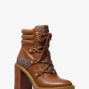 Asher Leather and Empire Monogram Boot