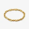 Astor Link Precious Metal-Plated Brass Bracelet