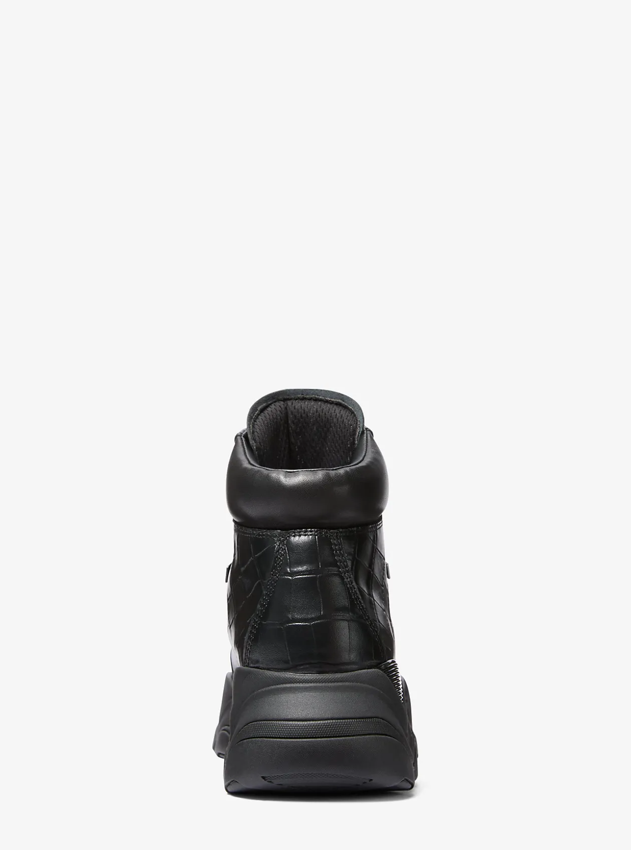 Atlas Crocodile Embossed Leather Boot