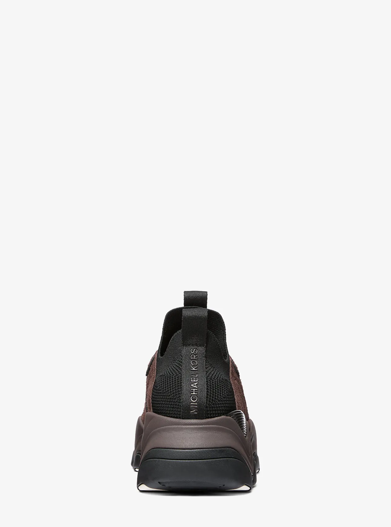 Atlas Stretch Knit and Suede Trainer