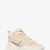 Atlas Suede and Shearling Trainer