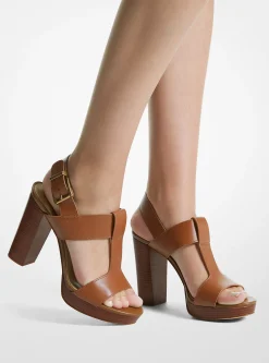 Becker Leather Platform Sandal