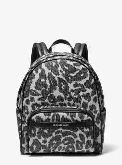 Bex Leopard Logo Backpack