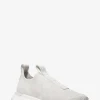 Bodie Logo Embossed Stretch Knit Slip-On Trainer