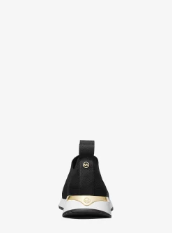 Bodie Logo Tape Mesh Slip-On Trainer