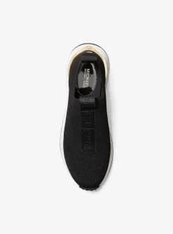 Bodie Logo Tape Mesh Slip-On Trainer