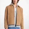 Boucl&eacute; Shirt Jacket