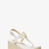 Casey Signature Logo Wedge Sandal