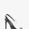 Catherine Leather and Vinyl Sandal