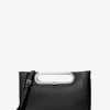 Chelsea Large Saffiano Leather Convertible Crossbody Bag
