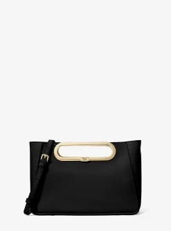 Chelsea Large Saffiano Leather Convertible Crossbody Bag