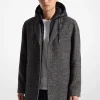 Coatbridge 2-in-1 Herringbone Wool Blend Coat