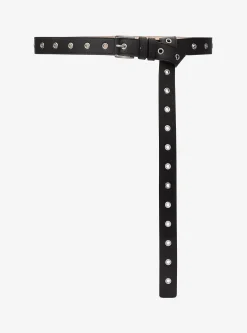 Colby Grommeted Leather Belt