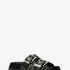 Colby Grommeted Leather Flat Sandal