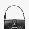 Colby Medium Grommeted Leather Shoulder Bag