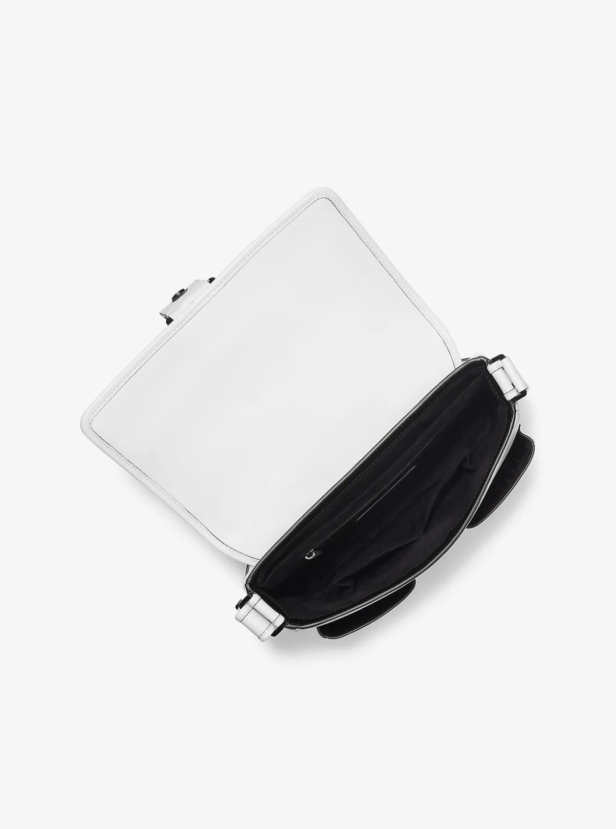 Colby Medium Grommeted Leather Messenger Bag