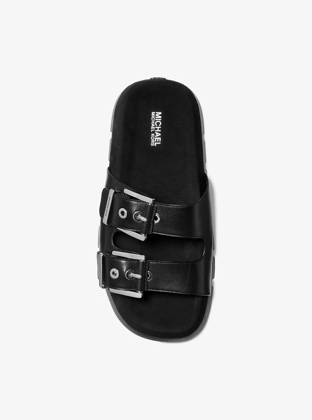Colby Suede and Leather Flat Sandal