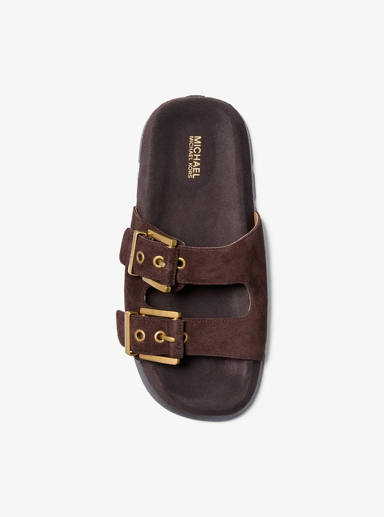 Colby Suede Flat Sandal