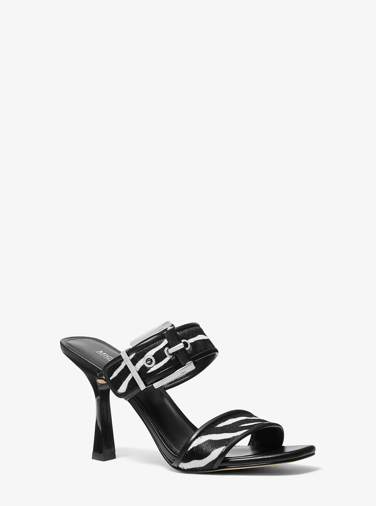 Colby Zebra Print Calf Hair Sandal