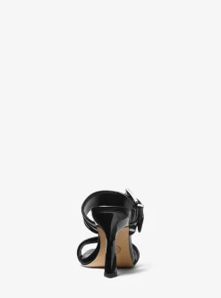 Colby Zebra Print Calf Hair Sandal