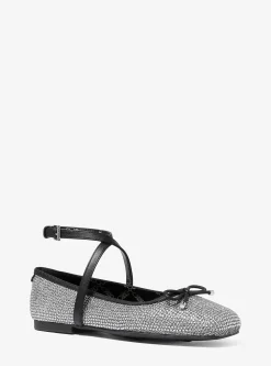 Collette Crystal Embellished Ballet Flat