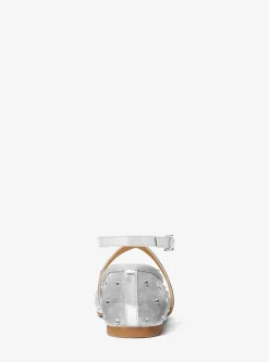 Collette Embellished Mesh Ballet Flat