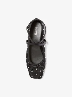 Collette Embellished Mesh Ballet Flat