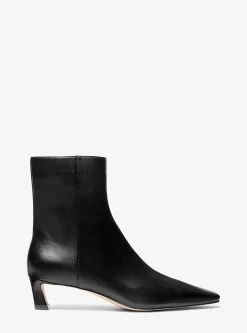 Cosmo Leather Kitten Boot
