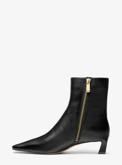 Cosmo Leather Kitten Boot