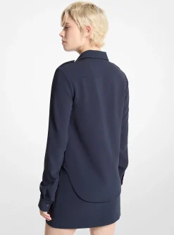 Crepe Utility Shirt