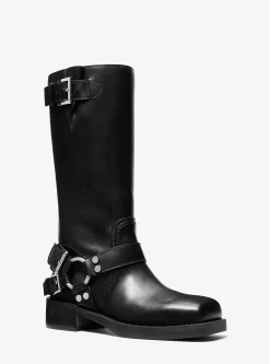 Crosby Leather Moto Boot