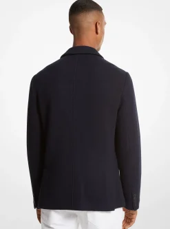 Double Face Wool Blend Blazer