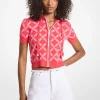 Empire Logo Jacquard Short-Sleeve Hoodie