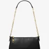 Empire Medium Leather Chain-Link Pochette