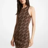 Empire Signature Logo Jacquard Tank Dress