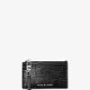 Empire Small Crocodile Embossed Leather Card Case