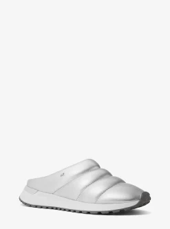 Epic Metallic Quilted Slip-On Trainer