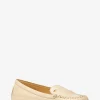 Eve Metallic Leather Moccasin