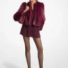 Faux Fur Cropped Jacket