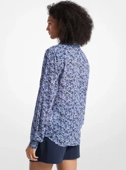 Floral Georgette Blouse