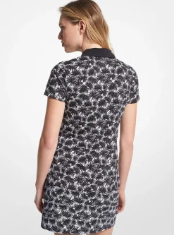 Golf Printed Piqu&eacute; Polo Shirt