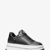 Hayes Grommeted Leather Platform Sneaker