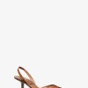 Holly Crocodile Embossed Leather Pump
