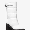 Holt Quilted Nylon Gabardine Boot
