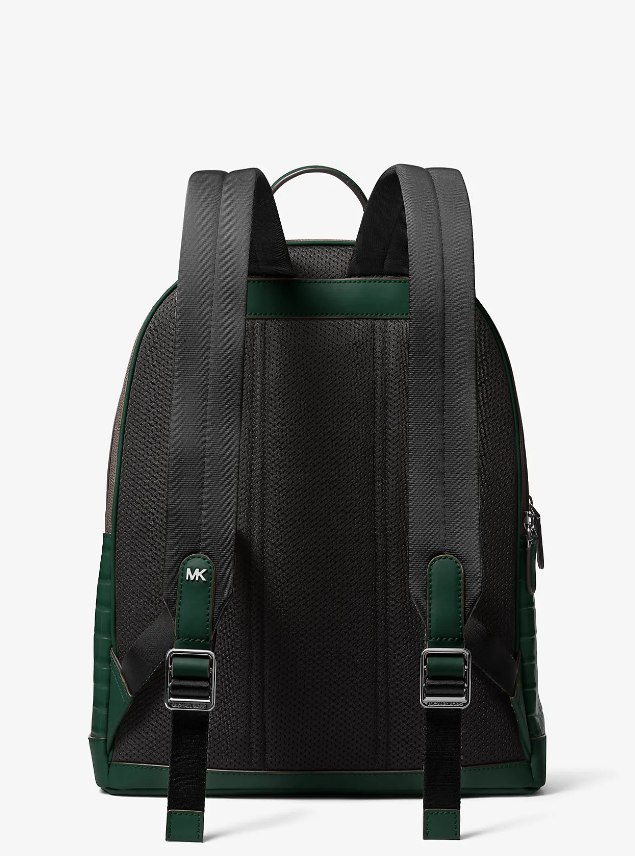 Hudson Crocodile Embossed Leather Commuter Backpack