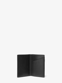 Hudson Pebbled Leather Bifold Wallet