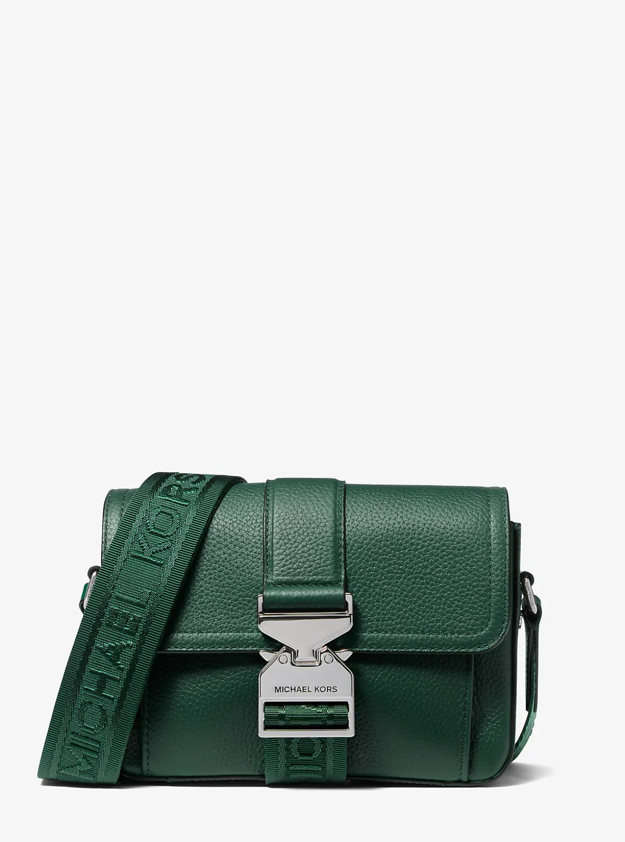 Hudson Pebbled Leather Crossbody Bag