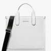 Hudson Pebbled Leather Tote Bag